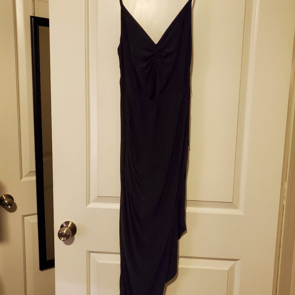 A'GACI Cut Out Origami Dress